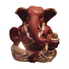 Ganesha Gold Plated Modak - BR